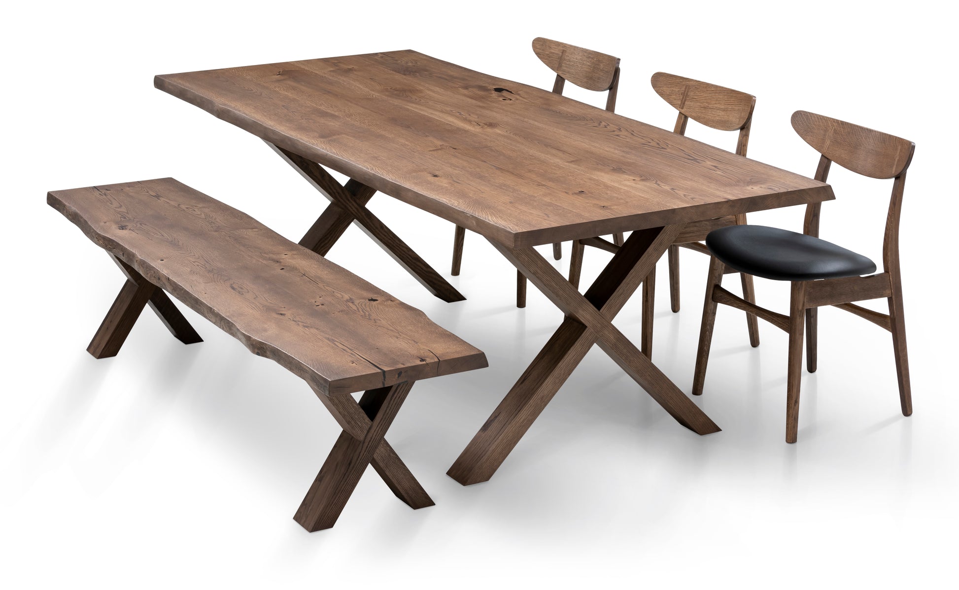oak extending table 