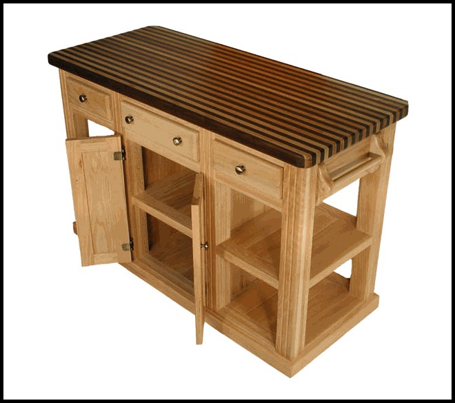 Perfect Solid Wood Kitchen Island Style In Europe Market