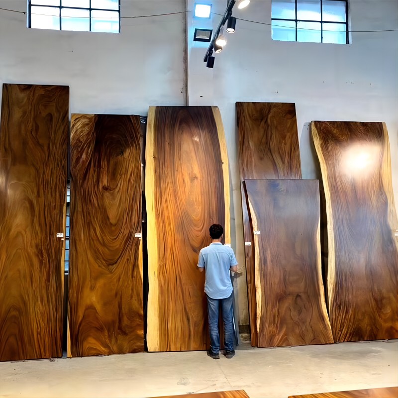 South American Walnut Slab Use Scene