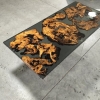 Grey Transparent Epoxy Resin Wood Dining Table: A Perfect Blend of Nature and Modern Design