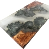 Olive Wood Resin Slab Table: A Stunning Fusion of Nature and Artistry