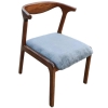 Artisan Walnut Ballet Dining Chair Elevate Your Dining Experience with Timeless Craftsmanship