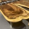 Elevate Your Space with a Suar Wood Slab Table
