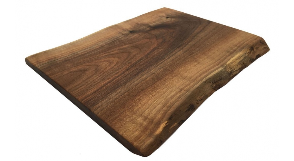 Live edge walnut wood butcher chopping board