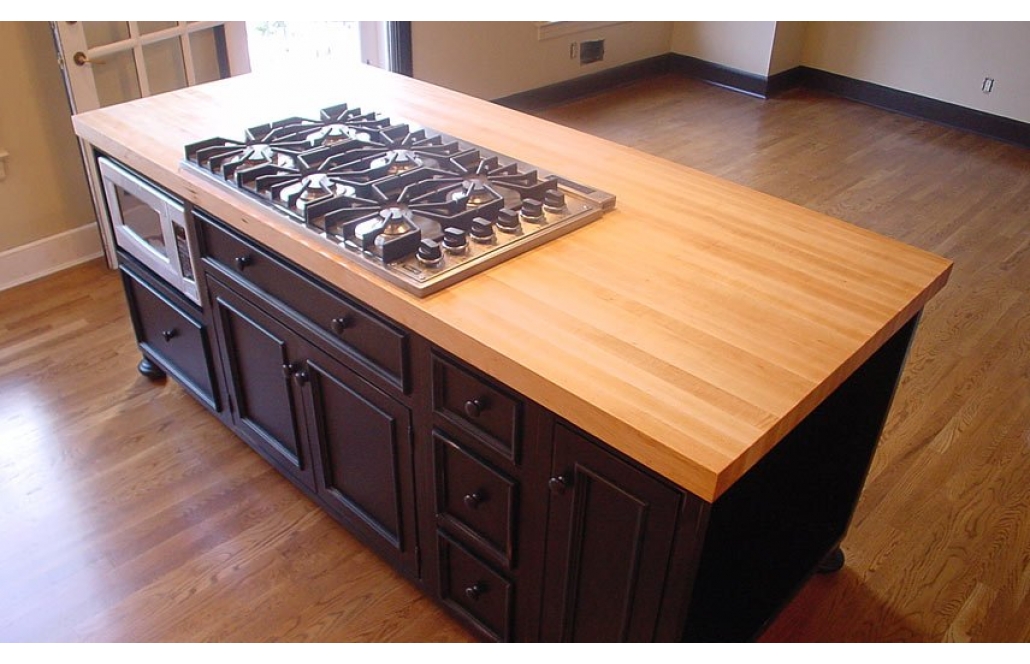 Solid Wood FJ Beech Kitchen Countertop