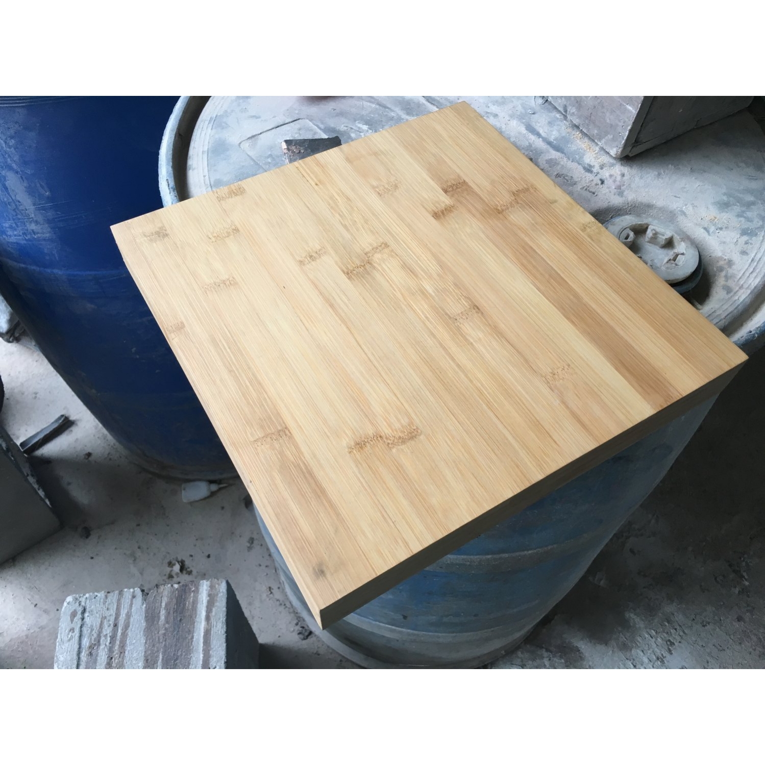 Carbonized horizontal bamboo barthroom vanity benchtop