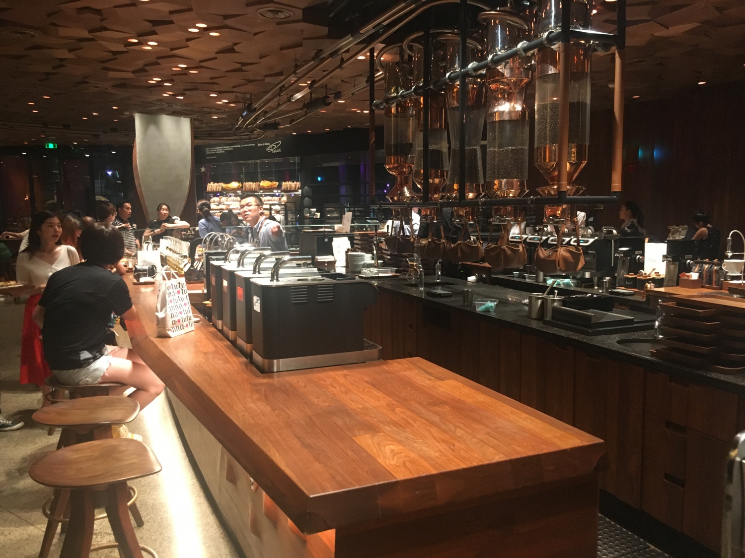 Shanghai Starbucks Coffee & Bar Table