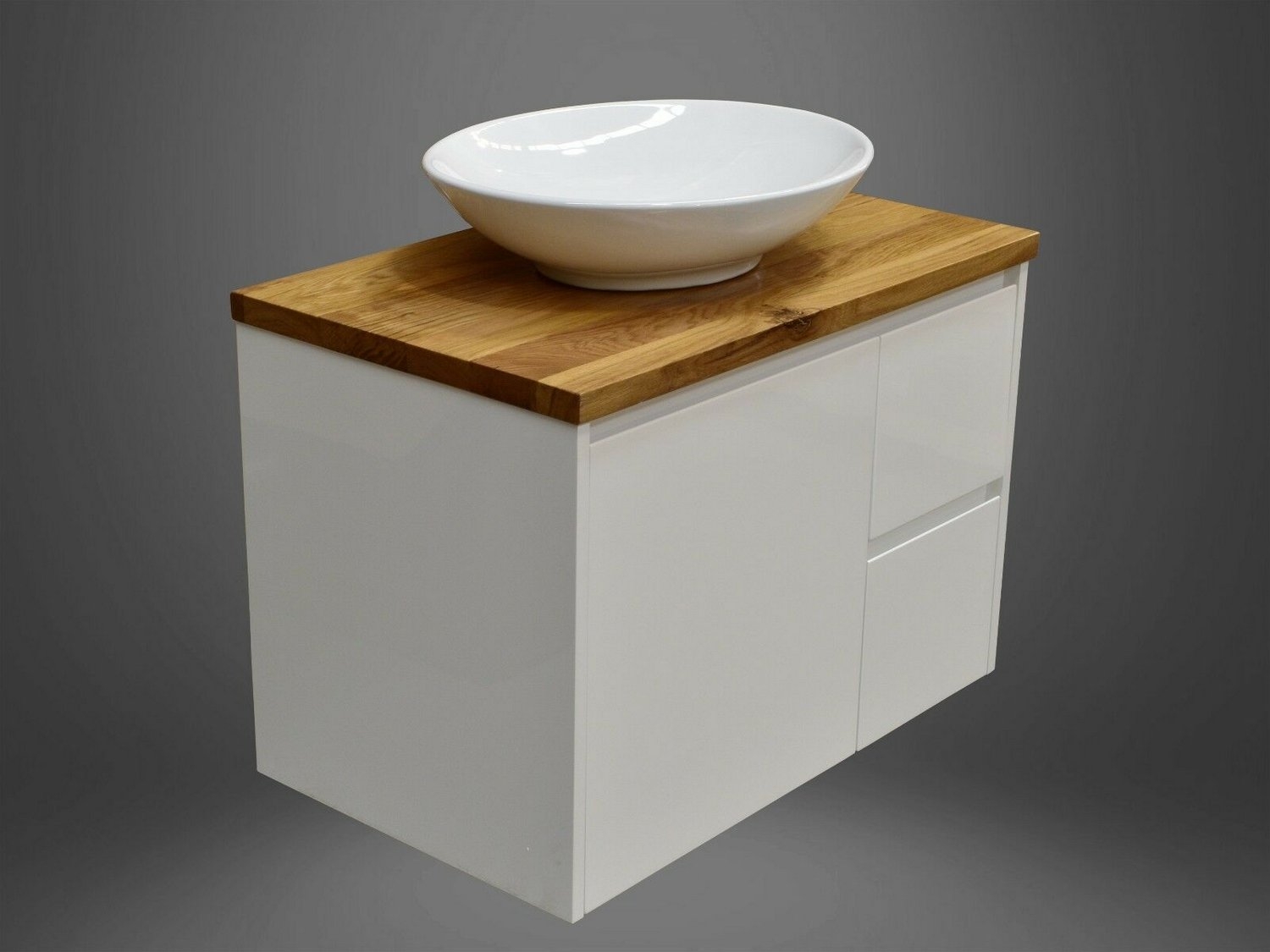 SLB oak timber vanity benchtops