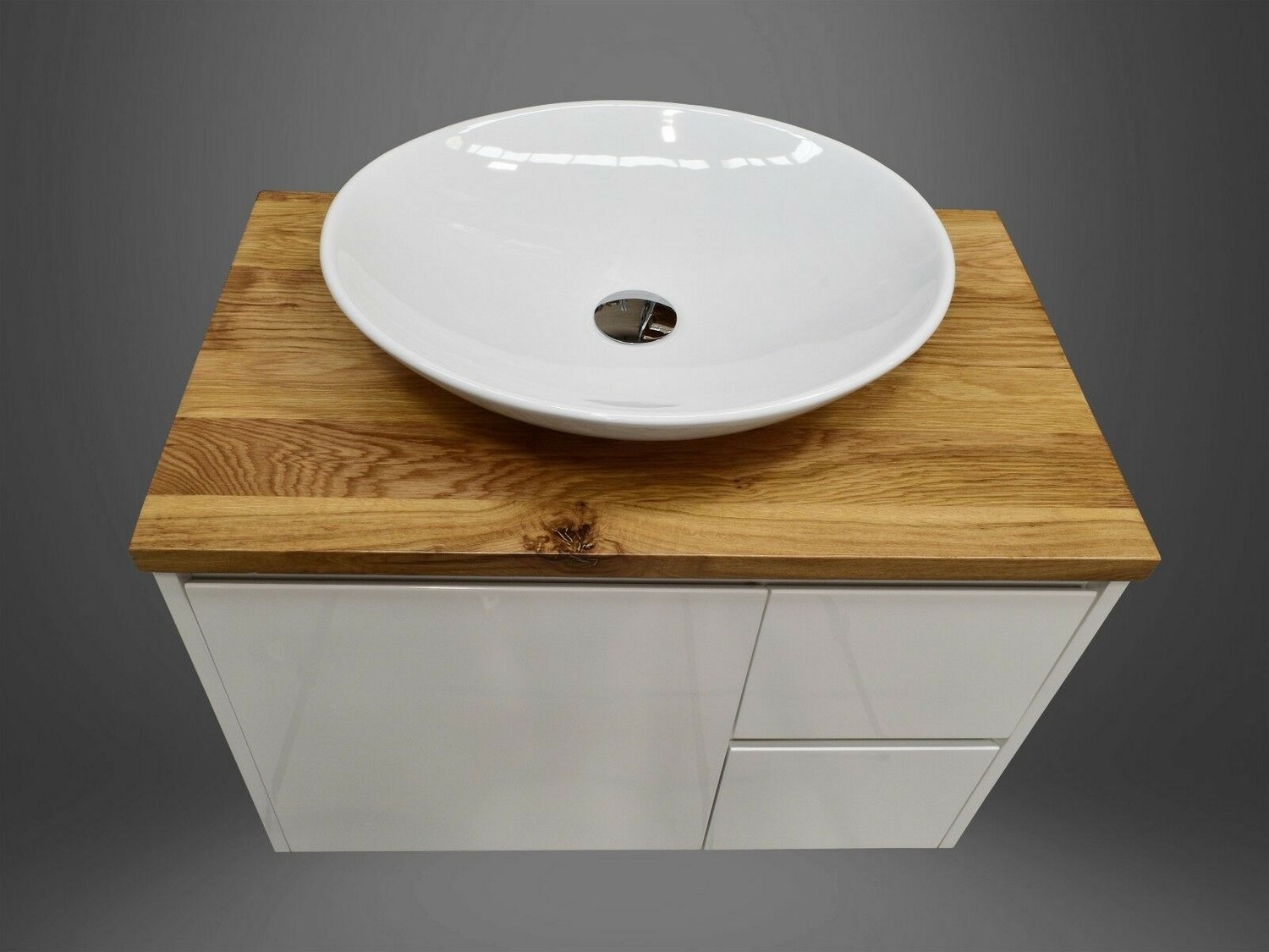 SLB oak timber vanity benchtops