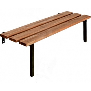 Classroom Iron Wood Elm Bench