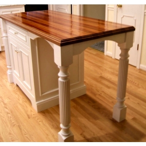 Kitchen solid wood bar table customize