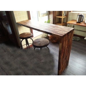 Home use finger joint wood bar table top