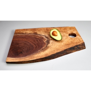 Live edge walnut wood butcher chopping board