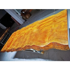 African golden rosewood slab wood office tea table