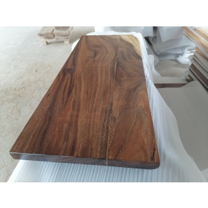 Live edge suar wood slab vanity table top