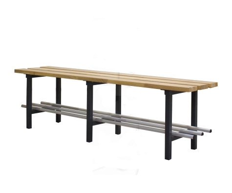 Locker Room Iron Wood Elm Bench