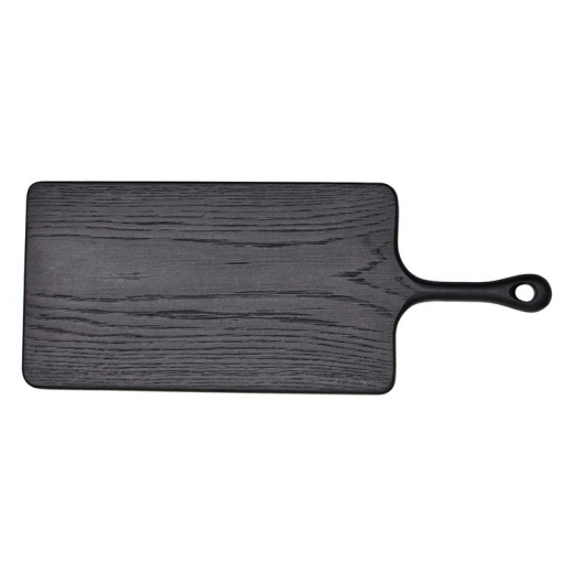 Custom carbonized whole slab oak cutting board