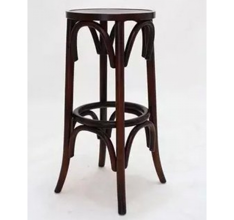 Round bar stool high chair