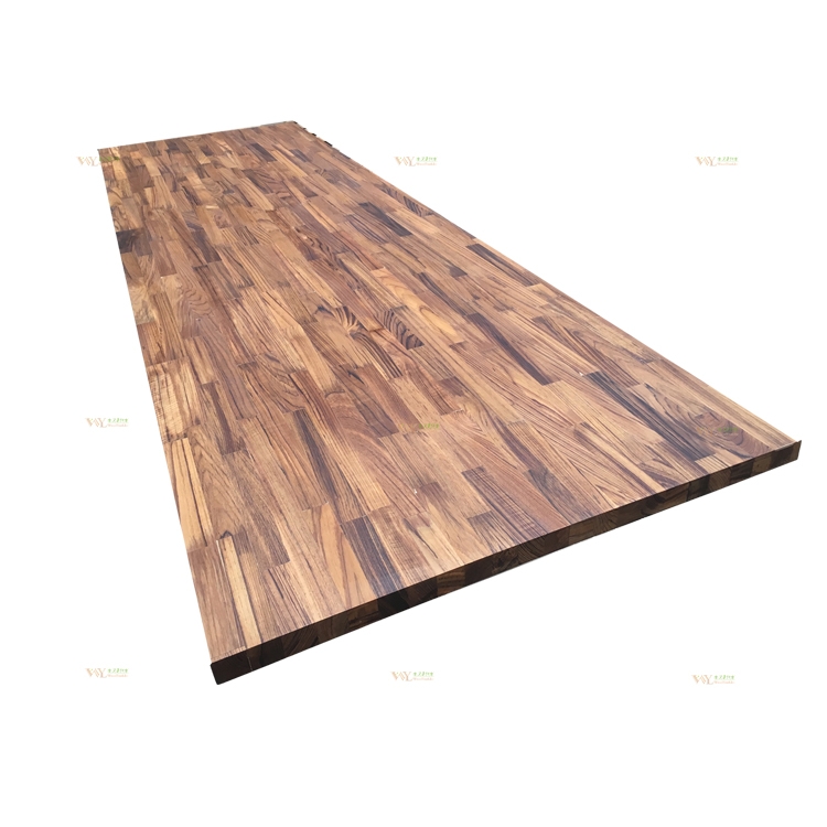 Teak wood fjl kitchen countertop