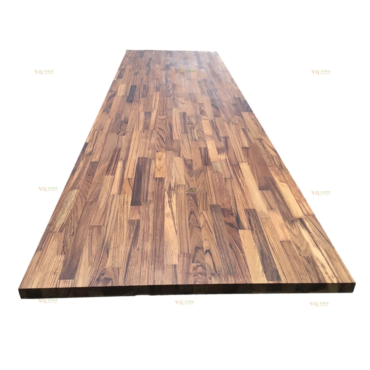 Teak wood fjl kitchen countertop