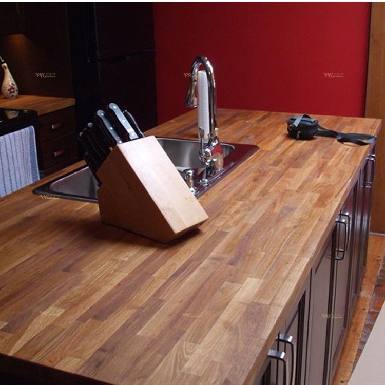Oak fjl kitchen countertop