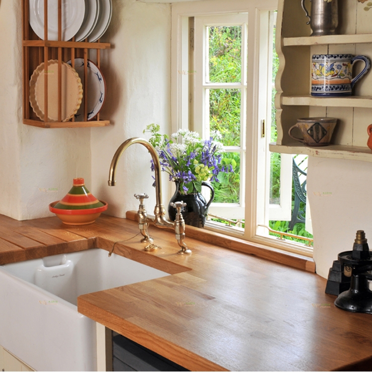 Oak fjl kitchen countertop