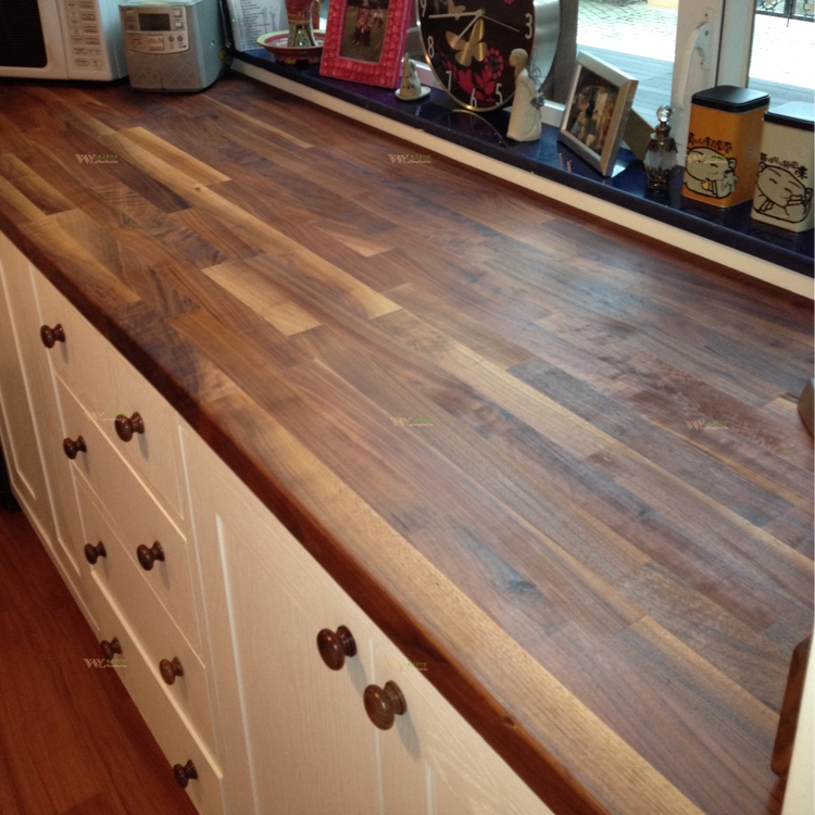 USA Walnut fj kitchen countertop