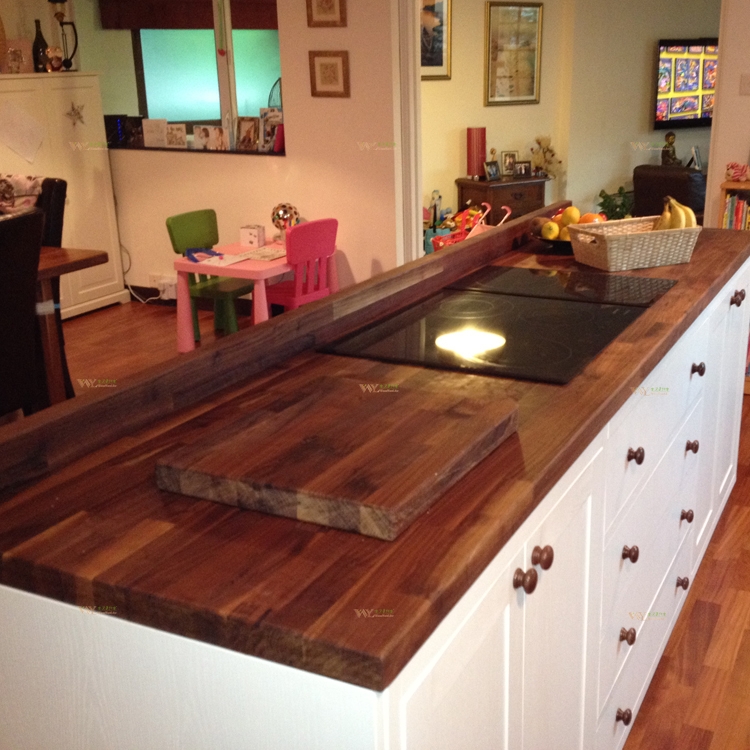 USA Walnut fj kitchen countertop