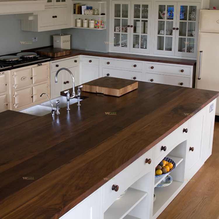 USA walnut Face Grain kitchen countertop