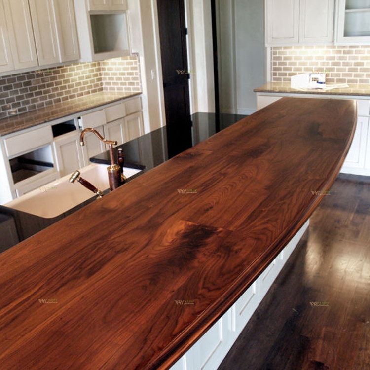 USA walnut Face Grain kitchen countertop