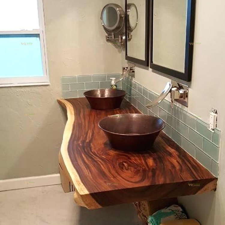 Live Edge Bathroom Vanity - MonicaSomblifir