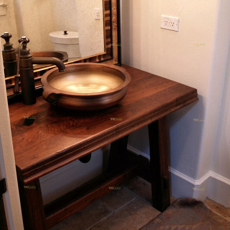 USA Walnut Face Grain Vanity Countertop