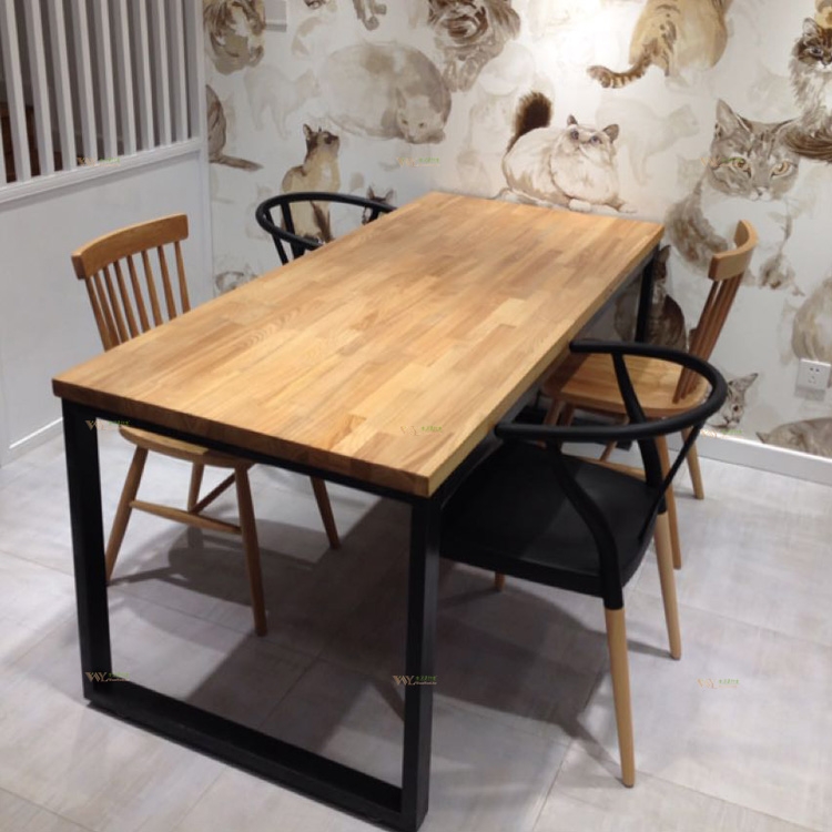 Modern Furniture Solid Ash Wood Table