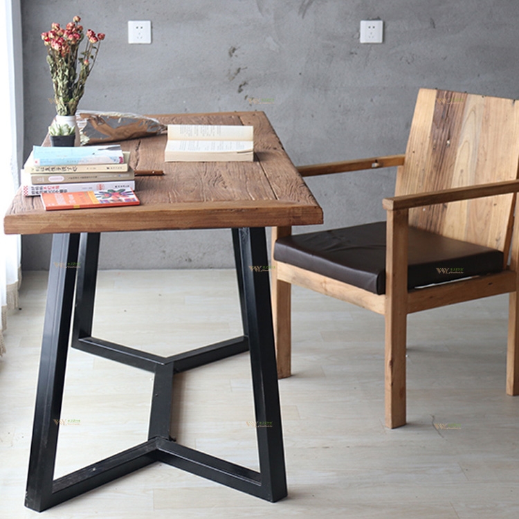 Antique Furniture Aged Elm Table