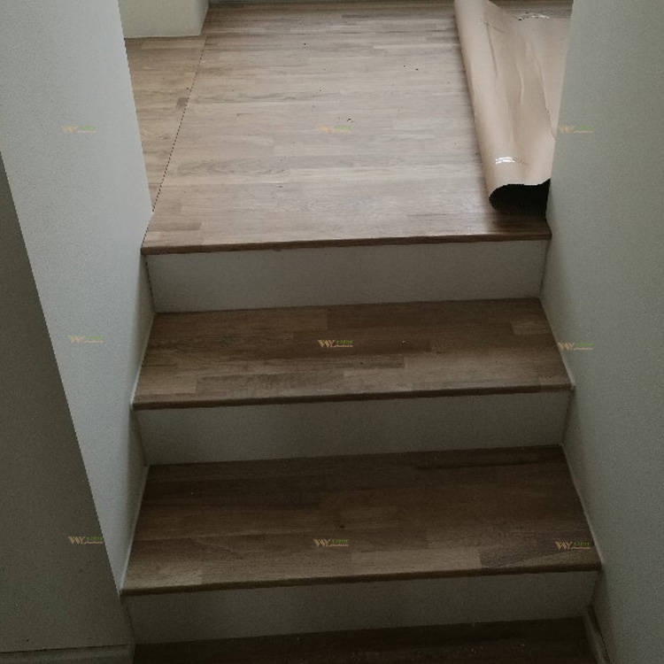 Solid Oak Hardwood Stair Steps