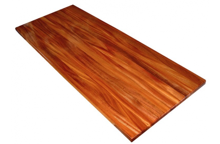 African mahogany natural edge wood dining table top