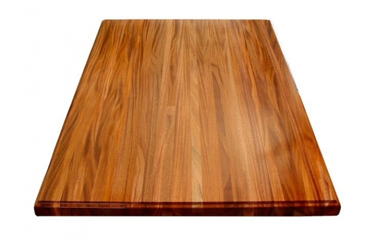 African mahogany natural edge wood dining table top