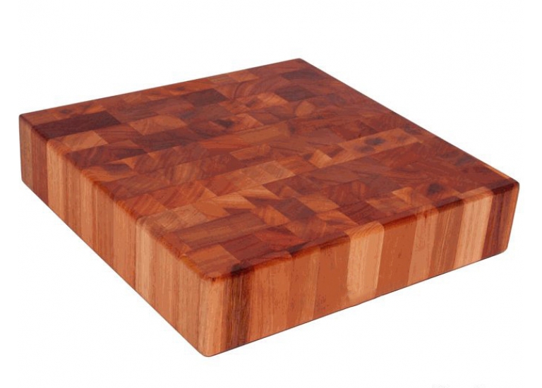Cherry wood end grain butcher block chopping board kitchen island counter tops ellipse shape