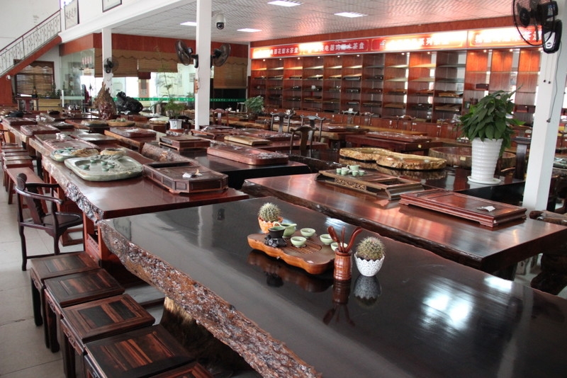 Handcrafted Solid Ebony Wood Slab Live Edge Table for Dining Conference Office Modern Interior Design