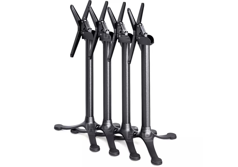 Adjustable Folding Iron Table Legs for Coffee Table Sturdy Metal Feet for DIY Furniture
