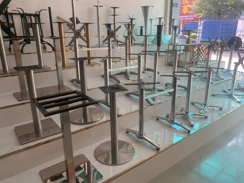 Industrial Style Metal Table Leg Iron Table Base Stainless Steel Table Feet