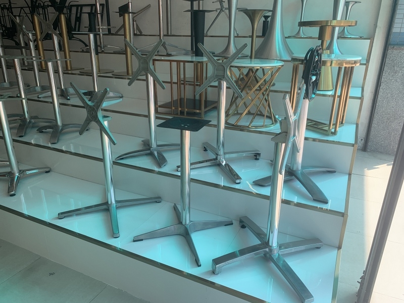 Industrial Style Metal Table Leg Iron Table Base Stainless Steel Table Feet
