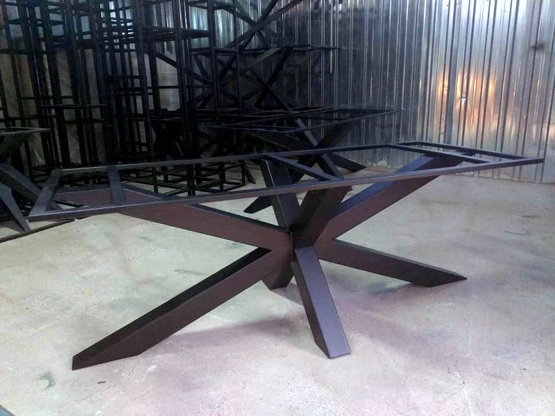 Industrial Spider Iron Table Leg Table Base – Sturdy & Stylish Design