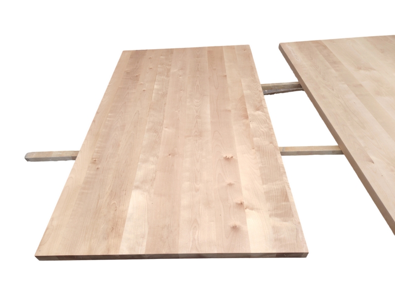 Wholesale Full Stave Birch Solid Wood Panel for Luxury Dining Coffee Wooden Table Tops and Countertops
