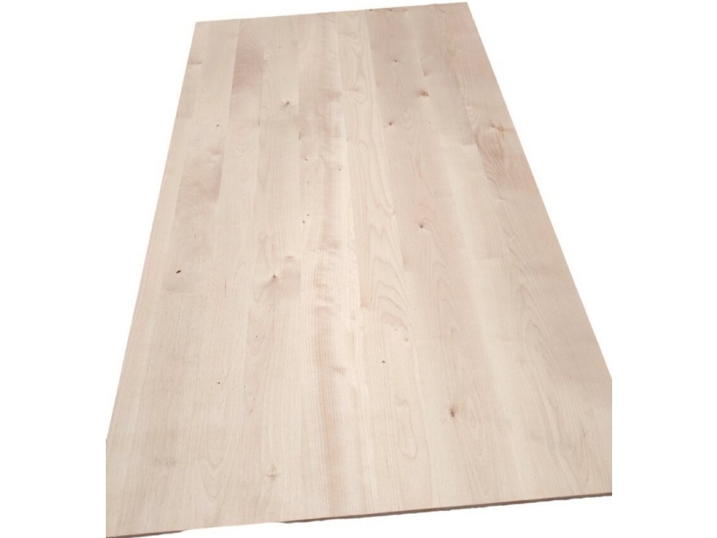 Wholesale Full Stave Birch Solid Wood Panel for Luxury Dining Coffee Wooden Table Tops and Countertops