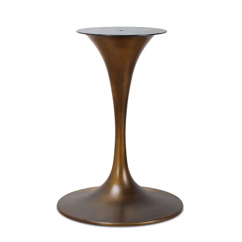 Modern Iron Table Base Tulip Metal Table Leg Single Durable and Stylish Metal Furniture Feet
