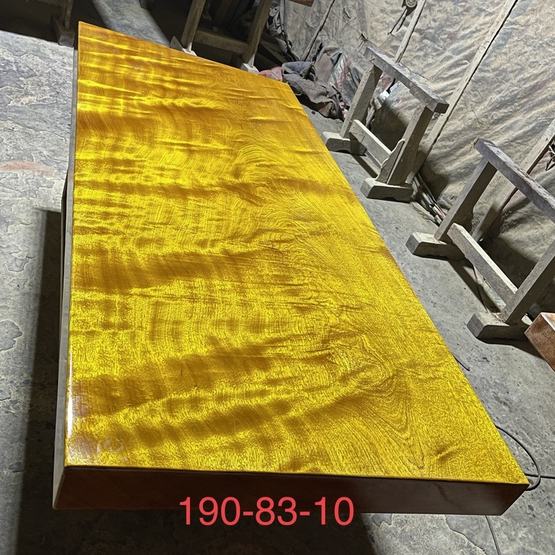 Wholesale High Quality Silk Rosewood Table Top with Dragon Scales Grain Solid Wood Slab for Luxury Furniture