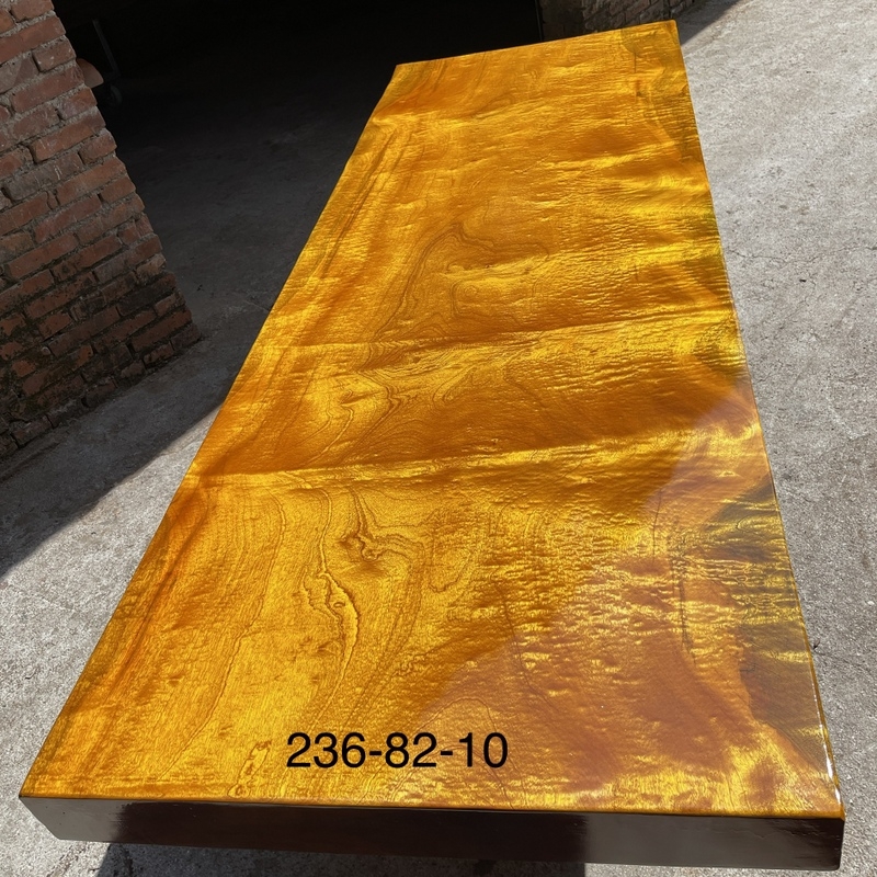 Wholesale High Quality Silk Rosewood Table Top with Dragon Scales Grain Solid Wood Slab for Luxury Furniture