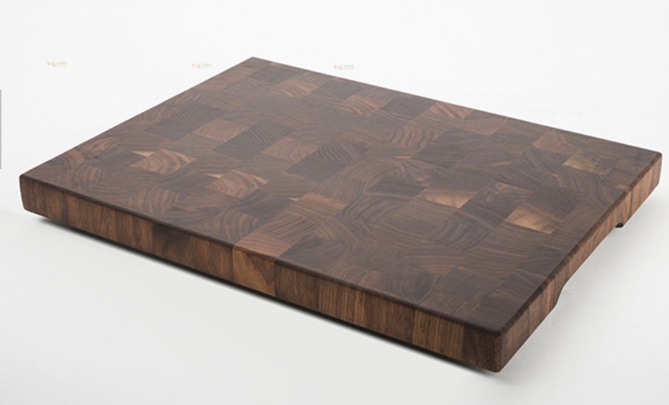 End grain brick structure walnut cutting chopping board